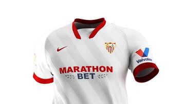 El Sevilla presenta sus nuevas camisetas para la temporada