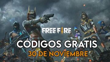 Free Fire | Códigos de hoy miércoles 30 de noviembre de 2022: recompensas gratis