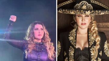 Primeras declaraciones de Alicia Villarreal tras la denuncia contra Cruz Martínez: “las decisiones finales ya las tomarán”