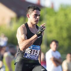 Bruno Hortelano atacará sus récords de 100 y 200 en Getafe