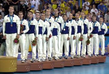 El bronce en los Juegos de Sydney 2000.