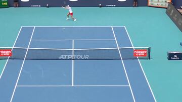 Jarry juega uno de los mejores partidos de su vida y este punto lo demuestra: así se le gana a un 8 del mundo