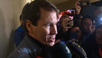 Rudi García, entrenador del Al Nassr, en el Dakar 23.