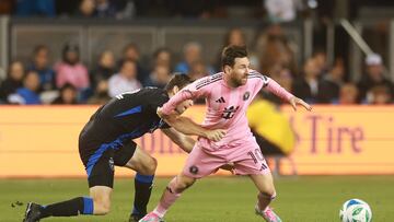 Cascada de goles entre Inter Miami y Earthquakes