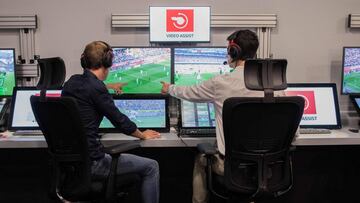 Videoarbitraje en la Bundesliga. 