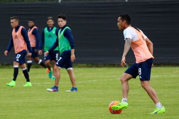 Millonarios entrena previo a su visita a Cali en la última fecha de la Liga Águila 