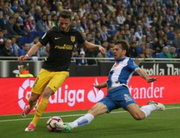 Saul Ñíguez y Víctor Sánchez.