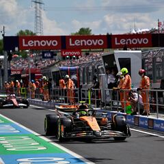 McLaren, Leclerc y un abismo