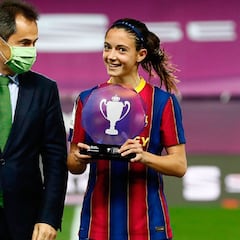 Aitana Bonmatí, MVP de la final de Copa ante el Logroño