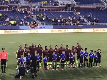 Venezuela vs Ecuador. Partido amistoso en Boca Ratón, Florida. 