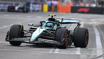 Aston Martin pone medios para evitar otra mala pedrada