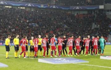 Leverkusen-Atlético de Madrid en imágenes