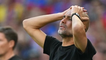 Guardiola's City lose in FA Cup final