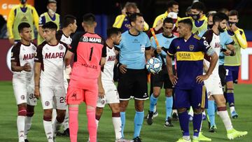 Con Campuzano, Cardona y Villa, Boca pierde con Lanús