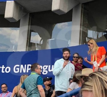 Gignac presenció el Muguruza vs Mladenovic en el Abierto de Monterrey