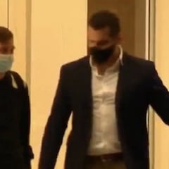 Messi llegó y Argentina tuvo su primera práctica