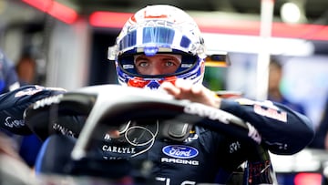 SUZUKA, JAPAN - MARCH 28: Max Verstappen of the Netherlands and Oracle Red Bull Racing prepares to drive during final practice ahead of the F1 Grand Prix of Japan at Suzuka Circuit on March 28, 2026 in Suzuka, Japan. (Photo by Mark Thompson/Getty Images) // Getty Images / Red Bull Content Pool // SI202603280074 // Usage for editorial use only //