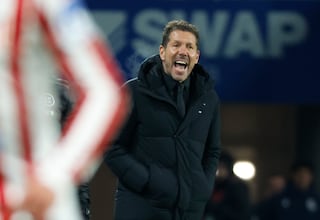Simeone: “Así solo alcanza para entrar en Champions”