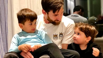 Messi, relax con &quot;sus chicos&quot; y en el cumple de su hermano