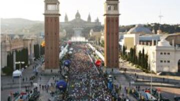 Más de 20.000 corredores tomarán la salida el próximo domingo en el 38º Maratón de Barcelona