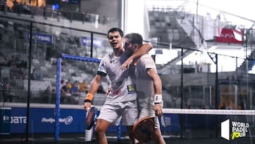 Nieto abraza a Sanz, semifinalistas contra pronóstico.