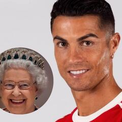 La reina Isabel II pide un autógrafo y 80 camisetas de Cristiano Ronaldo