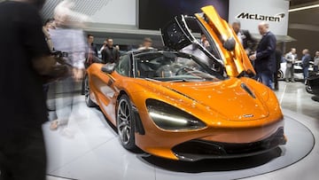 The McLaren 720, the same model driven by Tyreek Hill. 