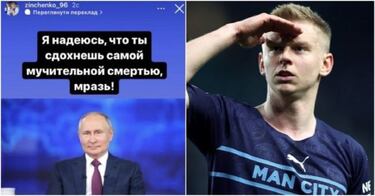 Zinchenko, a Putin: ¡°Espero que mueras de forma dolorosa¡±