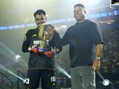 El mejor arquero de la Kings League es chileno y vivió un momento único con Ronaldo: ojo a esta escena