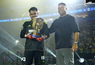 El mejor arquero de la Kings League es chileno y vivió un momento único con Ronaldo: ojo a esta escena