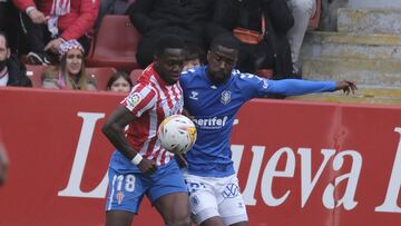 16/03/22  PARTIDO SEGUNDA DIVISION 
 SPORTING DE GIJON - TENERIFE 
 PUMA JOSE LUIS RODRIGUEZ Y SHAQ MOORE