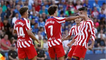 15/08/22 GETAFE vs ATLETICO DE MADRID
PARTIDO PRIMERA DIVISION
0-1 ALEGRIAS GOL ATLETICO DE MADRID
JOAO Y MORATA