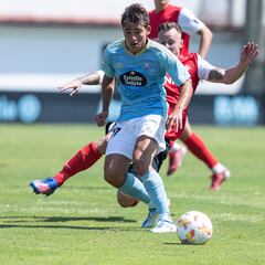 El primo de Aspas se sale en el filial del Celta