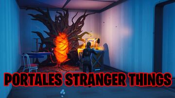 Fortnite Battle Royale: aparecen portales al Mundo del Rev&eacute;s de Stranger Things en Centro Comercial Colosal