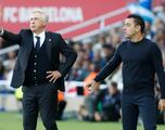 Xavi sólo pudo sacar la lengua una hora