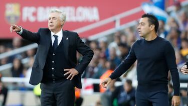 Xavi sólo pudo sacar la lengua una hora