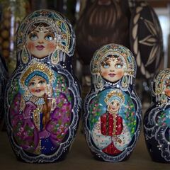 Las matrioshkas del Mundial en imágenes