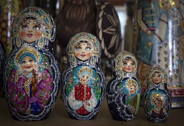 La matrioshka es unos de los objetos más reconocibles de la cultura rusa.