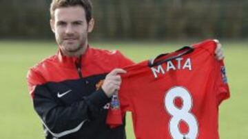 Mata, nuevo jugador del United