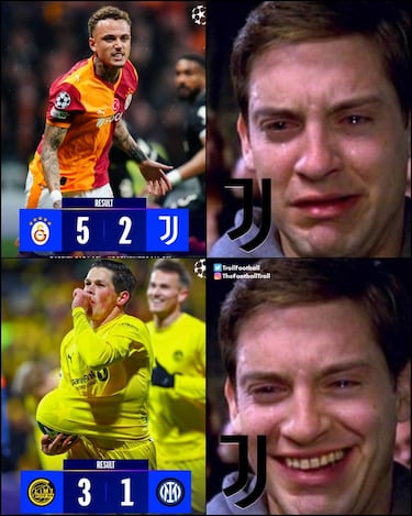 Los mejores memes de la ida del playoff a octavos de la Champions