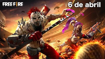 Free Fire: códigos de recompensa gratis hoy, 6 de abril de 2021