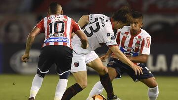 Junior derrotó a Colón en el encuentro de ida de los octavos de final en la Copa Sudamericana