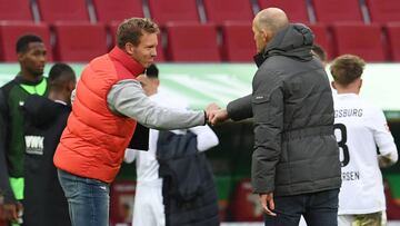 Julian Nagelsmann, entrenador del Leipzig.