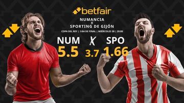 CD Numancia vs. Real Sporting: horario, TV, pronósticos, estadísticas y cuadro