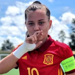 Claudia Pina, gol y talento
en el Mundial de Uruguay