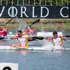 Craviotto y Toro no aflojan: plata en K2 200 antes del K4