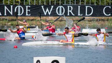 Craviotto y Toro no aflojan: plata en K2 200 antes del K4