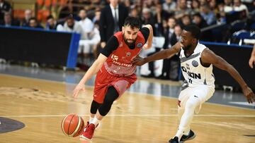 Marko Popovic, en la victoria del Montakit Fuenlabrada en la cancha del Dijon.
