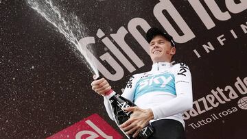 Froome: "Mi primera victoria en el Giro es muy especial"