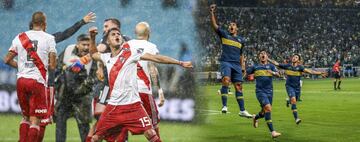 Boca y River llegan a la final de Libertadores 2018 exactamente con el mismo registro: seis victorias, seis empates y una derrota.